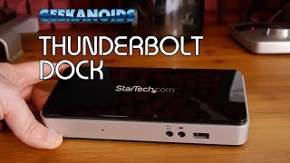 StarTech Thunderbolt Laptop Docking Station STARTECHCOMUK [upl. by Suicul]