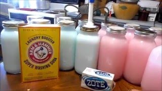 DIY Making your own laundry soap [upl. by Cleo915]