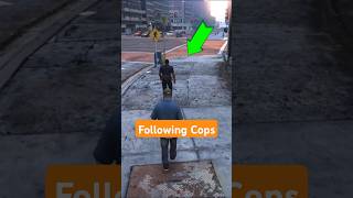 If You Keep Following Cops in GTA Games gta gtaonline [upl. by Younger]