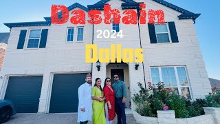 Our first Dashain II Vlog 2024 ll Dallas Texas [upl. by Eillil]