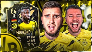 FIFA 22 PLAYER OF THE WORLD MOUKOKO SQUAD BUILDER BATTLE ☠️☠️😱 [upl. by Einohpets582]