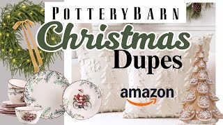 Transform Your Home Pottery Barn Christmas Dupes From Amazon [upl. by Saunderson]