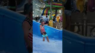 Pro Mens Standup Flowboard day 1 Best Trick 1  Epic Waterpark Flowrider World Championship 2023 [upl. by Anaugahs210]