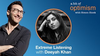 Extreme Listening with Deeyah Khan  A Bit of Optimism Podcast Episode 11 [upl. by Eanehs309]