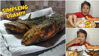 FRIED HITO AT ENSALADANG LABANOS PO TAYO [upl. by Assillem]