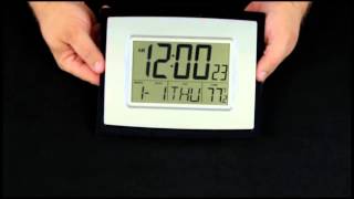 WT8002U Digital Wall Clock [upl. by Anelrihs]