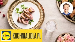 🍴 Piersi kaczki z serem i pieczarkami  Cyril Kuttene  przepisy Kuchni Lidla [upl. by Felten]