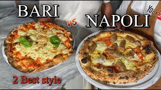 Best Pizza Neapolitan vs Bari Style⎮Pizza Competition [upl. by Kornher879]