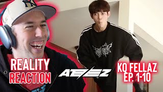 Ateez Reaction  Deep Dive Reality  KQ Fellaz Ep 110 [upl. by Rhodes748]