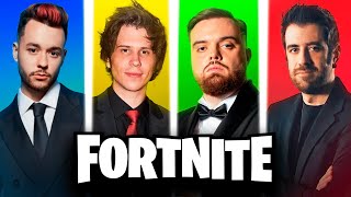 FORTNITE Con Auron Grefg y Rubius [upl. by Debora798]