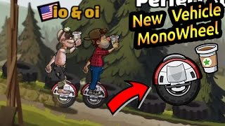 Hill Climb Racing 2 New Vehicle MonoWheel Fully Upgraded 😜 [upl. by Everett]