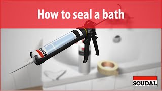 How to seal a bath [upl. by Alien]