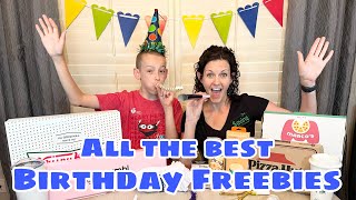 The BEST Birthday Freebies  How amp Where to Get Them  Get FREE Stuff [upl. by Fries]