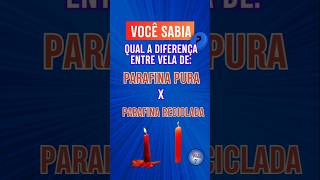 VELAS VITÓRIA parafina PURA x parafina RECICLADA tem diferença 🕯️ [upl. by Adihsar]