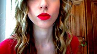 How To The Perfect Red Lip Tutorial [upl. by Ecined553]