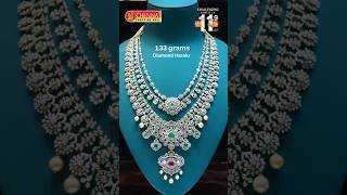 133 grams Diamond heavy set from thechennaijewellersofficial chennaijewellers [upl. by Darbee]