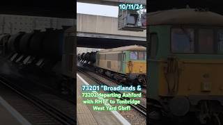 Part 2 73201 amp 73202 departing trainspotting class73 gbrf rhtt [upl. by Ileak]