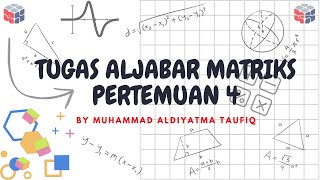 ALJABAR MATRIKS  METODE GAUSSJORDAN [upl. by Holleran914]