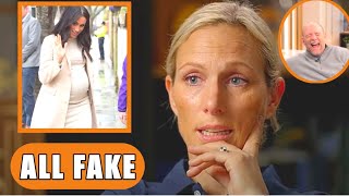 Zara Tindall CALL OUT Meghan’s Fake Pregnancy Over Interview On Mike Tindall Podcast With Evidence [upl. by Esinehs677]