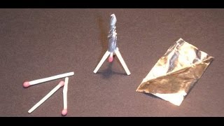 DIY MINIROCKET mini razzo fai da te [upl. by Nev701]