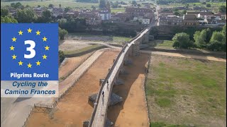 Stage 4 Cycling the Camino Frances  Ponferrada to León [upl. by Gideon]