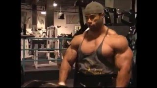 Kevin Levrone training back and biceps [upl. by Fein]