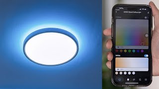 Smart LED Ceiling Light  Unboxing amp Setup [upl. by Sollars]