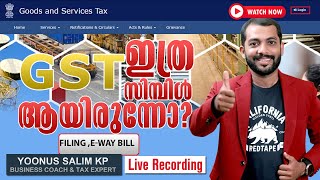 GST MALAYALAM IGSTR1I EWAY BILL I FILING REGULAR MALAYALAM I LIVE RECORDINGS [upl. by Dieter]