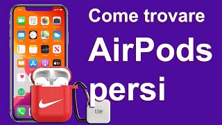 IT Come ritrovare gli AirPods persiTrovare la custodia delle airpods [upl. by Kokaras709]