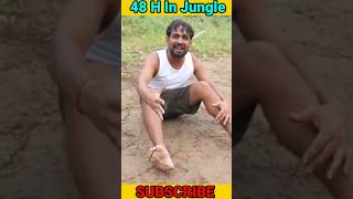 48 Hours Camping Challenge In Jungle 😱 48h omg camping mrindianhacker crazy shorts 🔥 [upl. by Yevoc559]