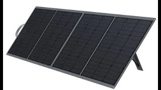 DaranEner SP300 300W Foldable Solar Panel Adjustable Stand IP54 Waterproof EU9NL [upl. by Noet851]