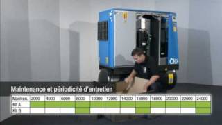 ABAC Maintenance Screw Compressors movieFR [upl. by Elkraps860]