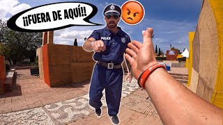 ESCAPO de UN POLICÍA haciendo PARKOUR👮  PERSECUCIÓN POV [upl. by Sanez434]