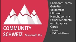 Microsoft Teams Geteilte Voicemails Effizient Handhaben mit Power Automate und Adaptive Cards [upl. by Schurman601]