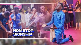 Kwaku Teye Leads Anointed NONSTOP WORSHIP at PIWC TEMA [upl. by Casimire]