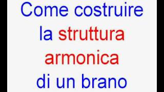 Lezioni di musica Composizione come si costruisce la struttura armonica di un brano parte 1 [upl. by Eybbob]