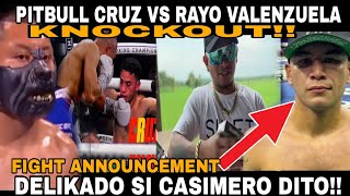 ANNOUNCEMENT CASIMERO VS UNDEFEATED MEXICAN BOXER DELIKADO [upl. by Liddie639]