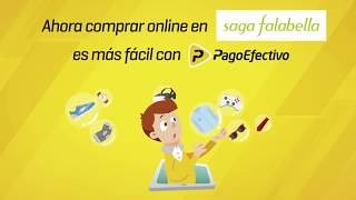 Cómo comprar online en Saga Falabella con PagoEfectivo [upl. by Aiotal]