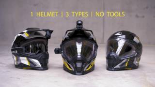 AVENTURO CARBON – The ultimate helmet for Offroad amp Onroad amp Travel [upl. by Nosirb]