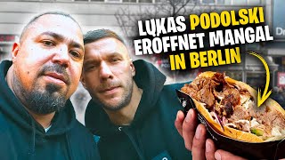 LUKAS PODOLSKI eröffnet in BERLIN  Döner Test [upl. by Arsuy]