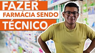 Técnico de ENFERMAGEM fazendo FARMÁCIA [upl. by Yekram]