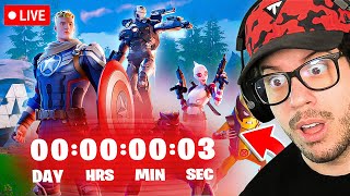 NEW FORTNITE SEASON 4 LIVE COUNTDOWN [upl. by Northrup]