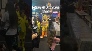 Chica at Pensacon 2024Onyxpookie JayBlu3 fnafcosplay pensacon chica [upl. by Cindi]