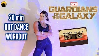 GUARDIANS OF THE GALAXYAwesome Mix Volume 1HIIT DANCE WORKOUT [upl. by Edyaw]