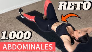 Rutina Abdomen y Cintura  RETO 1000 ABS por Semana 🔥 [upl. by Eilarol]