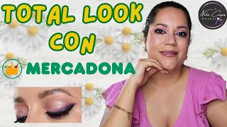 Total look Con Maquillaje de Mercadona [upl. by Yecaj]