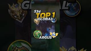 78 Winrate Argus S34 Build Mobile Legends mobilelegends mlbb gaming [upl. by Newra885]