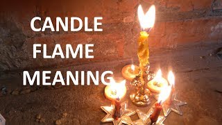 Candle flame meaning amp Candle fire interpretation for Magic Spells Candle reading [upl. by Sydel946]