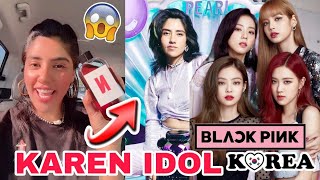 KAREN EN KOREA 🔥 QUIERE SER COREANA  FT BLACKPINK ❤️  LOS POLINESIOS 2024 [upl. by Norha673]