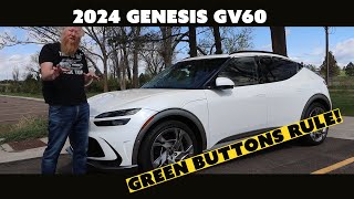 2024 Genesis GV60 Is AllElectric Awesome [upl. by Norda641]